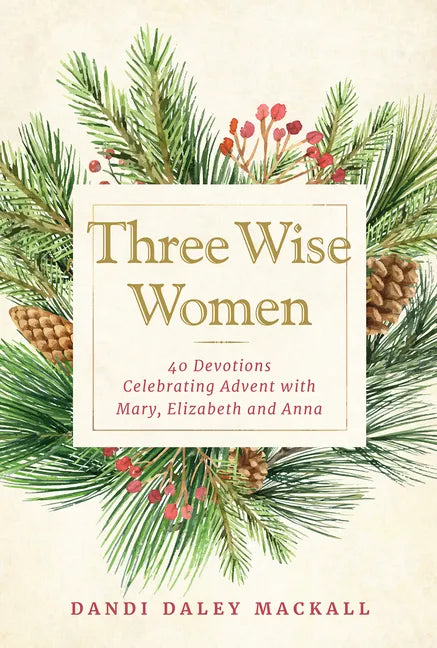Three Wise Women: 40 Devotions Celebrating Advent with Mary, Elizabeth, and Anna - Hardcover