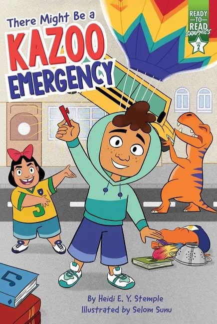 There Might Be a Kazoo Emergency: Ready-To-Read Graphics Level 2 - Hardcover