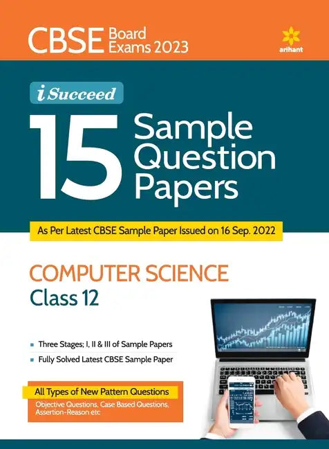 CBSE Board Exams 2023 I-Succeed 15 Sample Question Papers COMPUTER SCIENCE Class 12th - Paperback