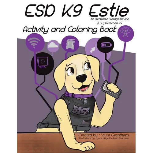 ESD K9 Estie Activity and Coloring Book - Paperback