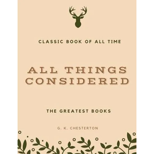 All Things Considered - Paperback