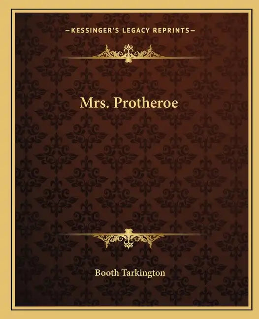 Mrs. Protheroe - Paperback
