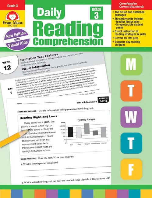 Daily Reading Comprehension, Grade 3 Teacher Edition - Paperback