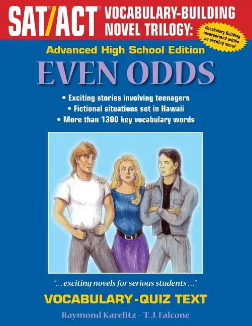 Even Odds: Advanced High School Vocabulary-Quiz Text - Paperback