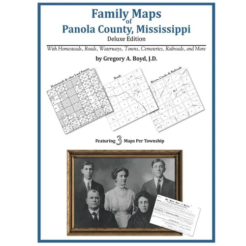 Family Maps of Panola County, Mississippi - Paperback