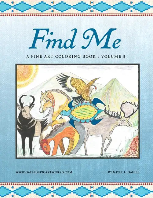 Find Me: A Fine Art Coloring Book - Volume 2 - Paperback
