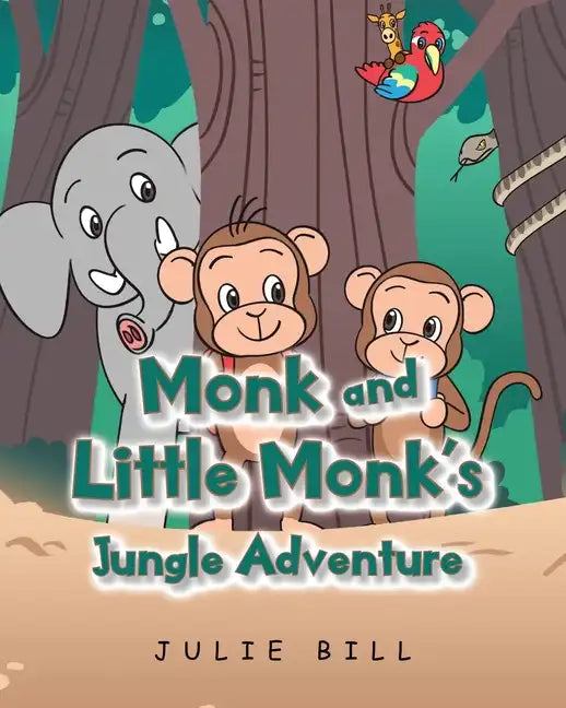 Monk and Little Monk's Jungle Adventure - Paperback