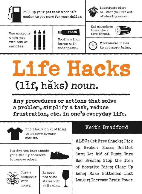 Life Hacks: Any Procedure or Action That Solves a Problem, Simplifies a Task, Reduces Frustration, Etc. in One's Everyday Life - Paperback