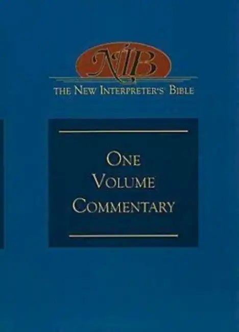 The New Interpreter's(r) Bible One-Volume Commentary - Hardcover