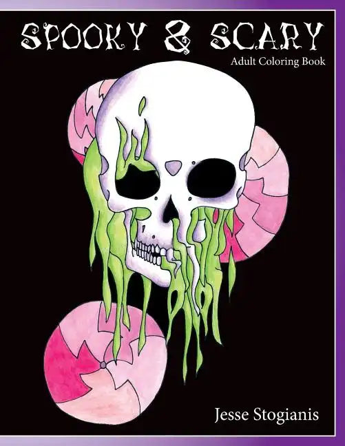 Spooky and Scary Adult Coloring Book: A Creepy and Strang Coloring Book For Stress Relief and Relaxation - Paperback