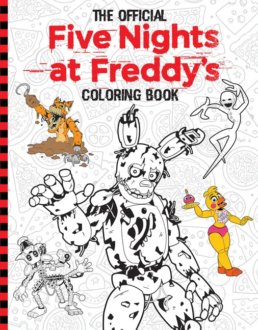 Five Nights at Freddy's Official Coloring Book: An Afk Book - Paperback