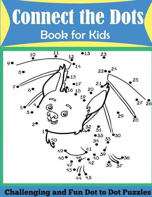 Connect the Dots Book for Kids - Paperback