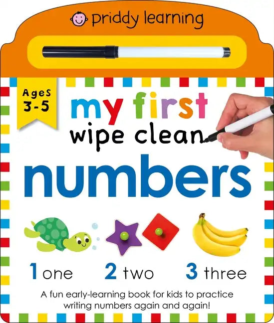 My First Wipe Clean Numbers (Priddy Smart) - Board Book