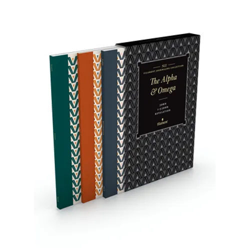 NLT Filament Journaling Collection: The Alpha and Omega Set; John, 1--3 John, and Revelation (Boxed Set) - Paperback