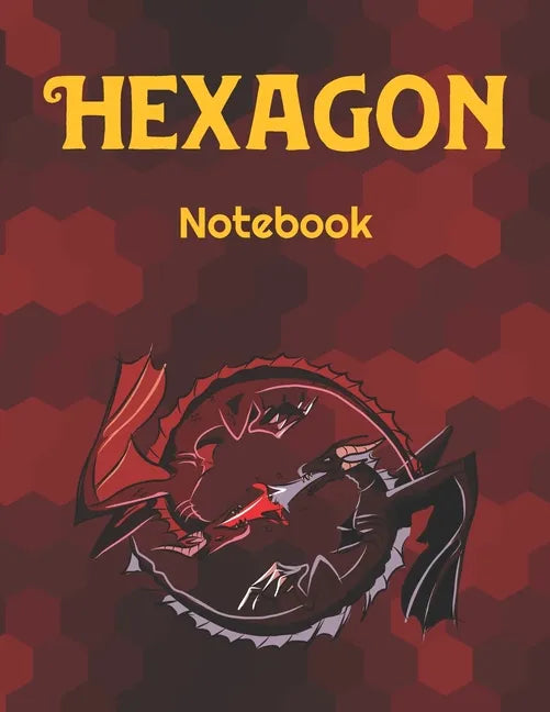 Hexagon Notebook: Hexagonal Graph Paper Notepad - Paperback