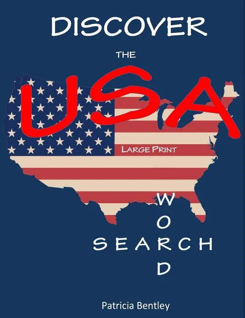Discover the USA: Large Print Word Search - Paperback