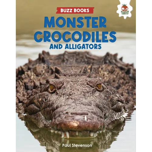 Monster Crocodiles and Alligators - Library Binding
