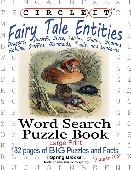 Circle It, Fairy Tale Entities, Word Search, Puzzle Book - Paperback