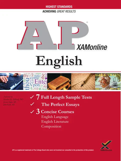 AP English: Language, Literature, and Composition Exam, 2018 Edition (College Test Preparation) - Paperback
