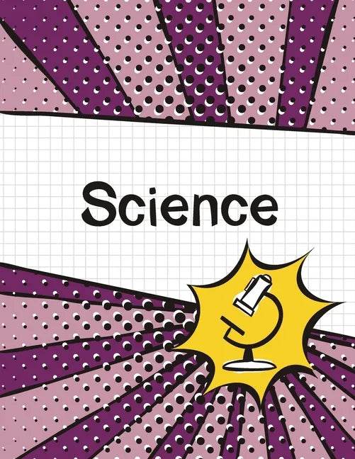 Science Graph Paper Notebook: (Large, 8.5"x11") 100 Pages, 4 Squares per Inch, Science Graph Paper Composition Notebook for Students - Paperback
