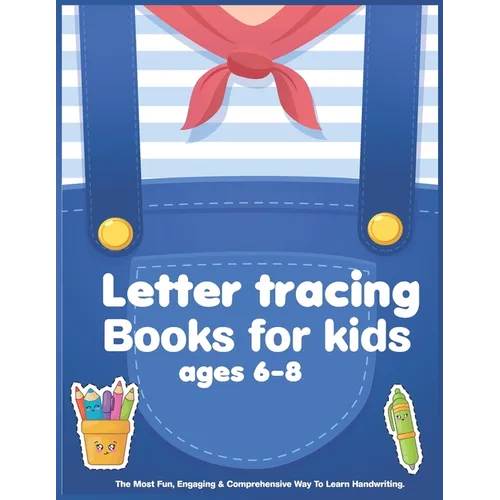 Letter tracing books for kids ages 6-8: Alphabet Writing Practice Words Activity Book for Preschool, Kindergarten, and Kids Ages 6-8 - Paperback