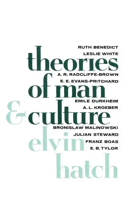 Theories of Man and Culture - Paperback