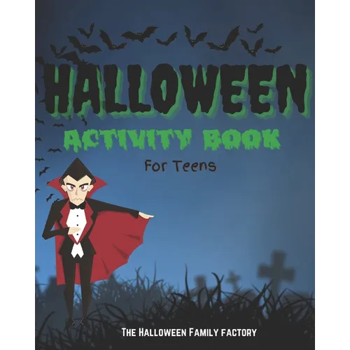 Spooky Halloween Activity Book: For Teens - Paperback