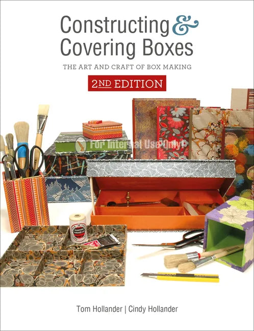 Constructing and Covering Boxes: The Art and Craft of Box Making - Paperback