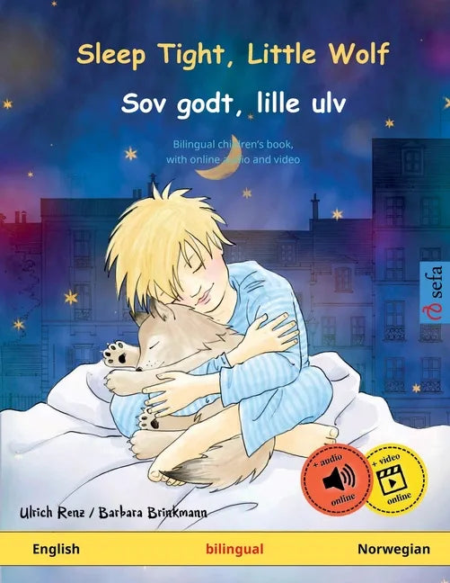 Sleep Tight, Little Wolf - Sov godt, lille ulv (English - Norwegian) - Paperback