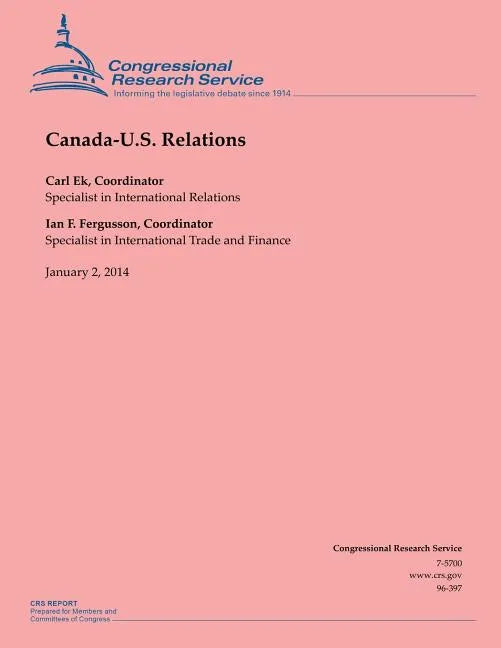 Canada-U.S. Relations - Paperback