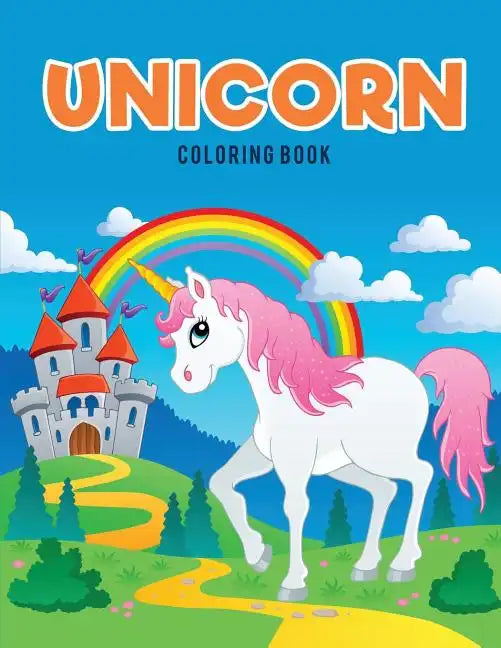 Unicorn Coloring Book - Paperback