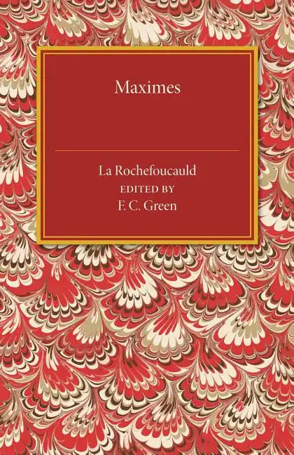 Maximes - Paperback