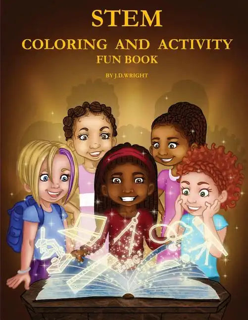 Stem Coloring and Activity Fun Book - Paperback