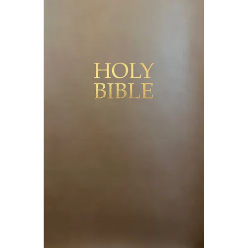 Kjver Gift and Award Holy Bible, Deluxe Edition, Coffee Ultrasoft: (King James Version Easy Read, Red Letter, Brown) - Imitation Leather