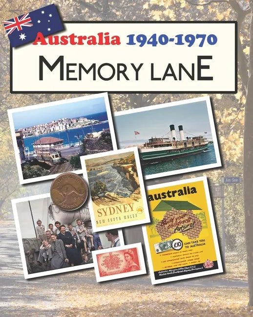 Australia 1940-1970 Memory Lane: large print picture book for dementia patients - Paperback