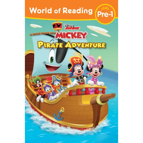 Mickey Mouse Funhouse: World of Reading: Pirate Adventure - Paperback