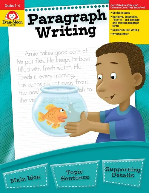 Paragraph Writing, Grade 2 - 4 Teacher Resource - Paperback