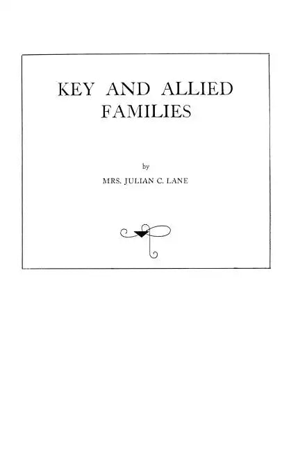 Key and Allied Families - Paperback
