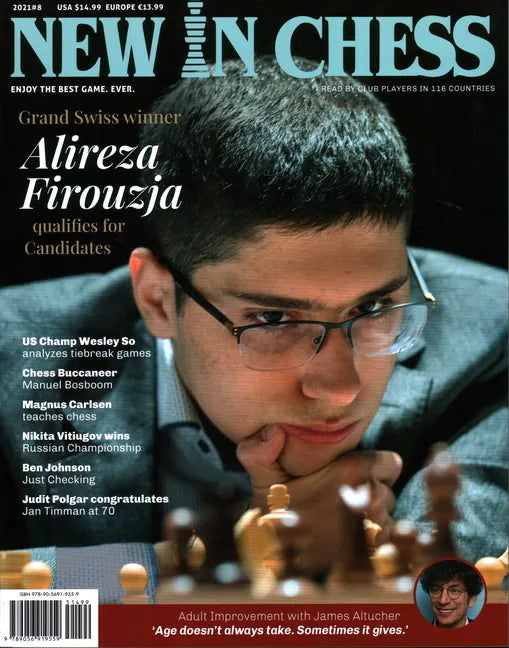 New in Chess Magazine 2021/8: The World's Premier Chess Magazine Read by Club Players in 116 Countries - Paperback