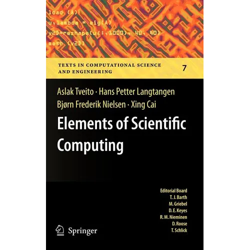 Elements of Scientific Computing - Hardcover