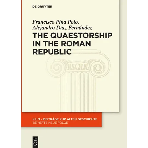 The Quaestorship in the Roman Republic - Paperback