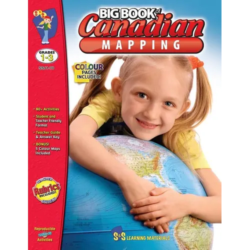 Canadian Grades 1 to 3 Mapping Big Book: Grades 1-3 - Paperback