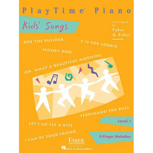 Playtime Piano Kids' Songs - Level 1 - Paperback