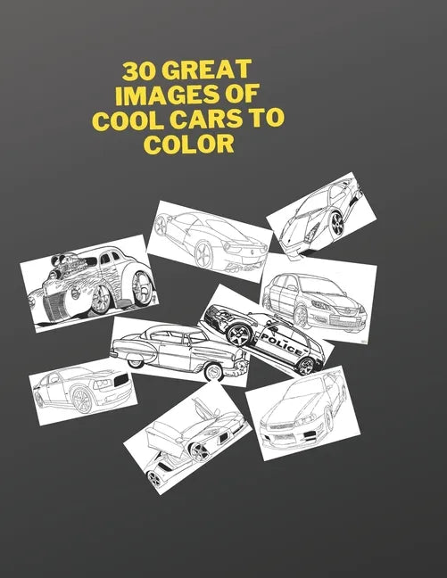 My Car Coloring book - Paperback
