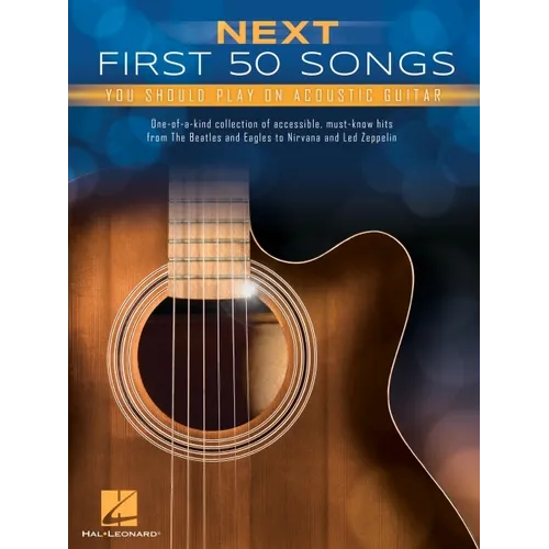Next First 50 Songs You Should Play on Acoustic Guitar - Paperback