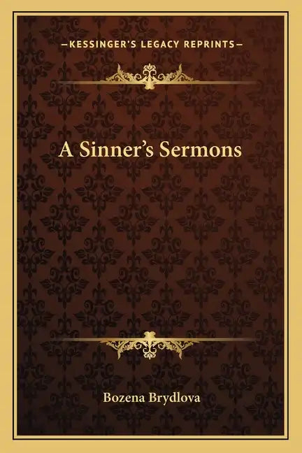 A Sinner's Sermons - Paperback
