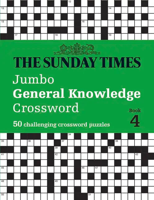The Sunday Times Jumbo General Knowledge Crossword Book 4: 50 General Knowledge Crosswords - Paperback
