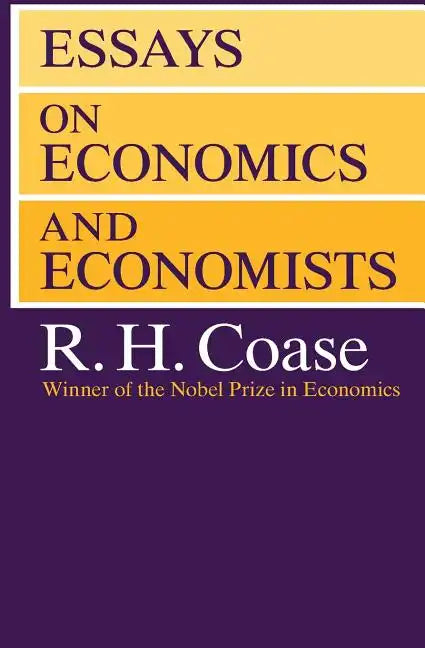 Essays on Economics and Economists - Paperback