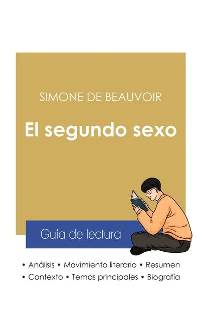 Guía de lectura El segundo sexo de Simone de Beauvoir (análisis literario de referencia y resumen completo) - Paperback