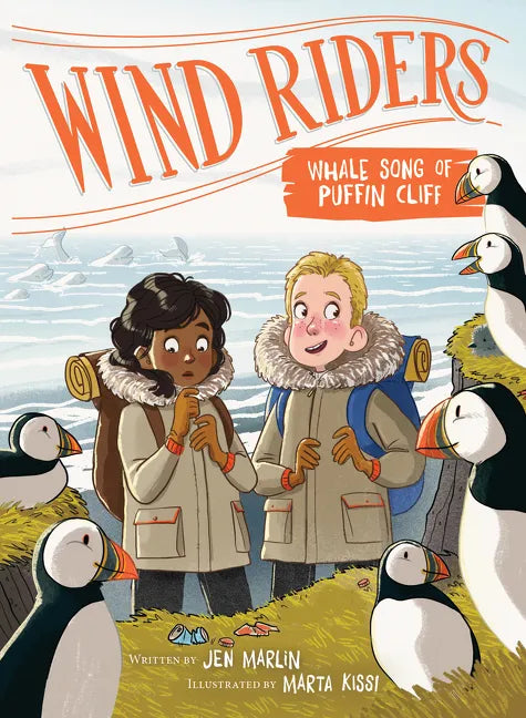 Wind Riders #4: Whale Song of Puffin Cliff - Paperback